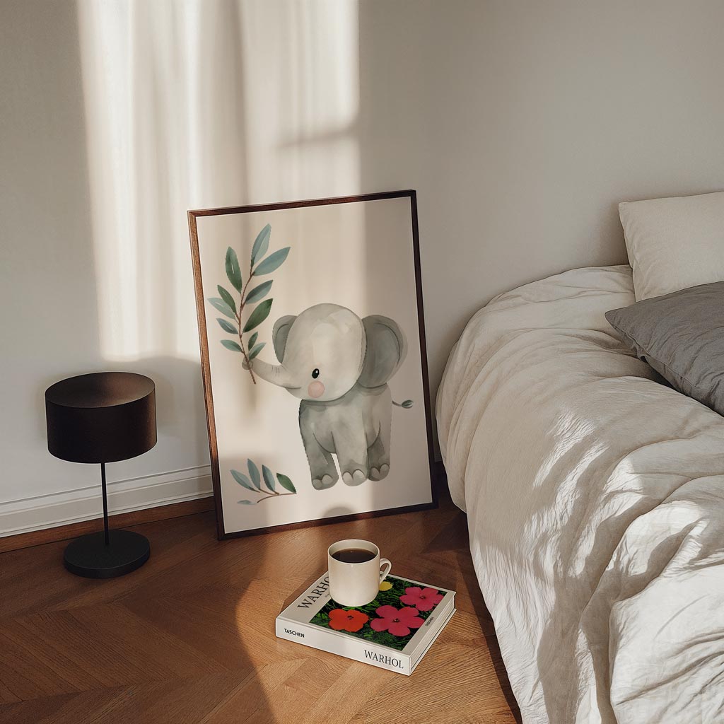 Baby Elephant Poster-WallArtistic