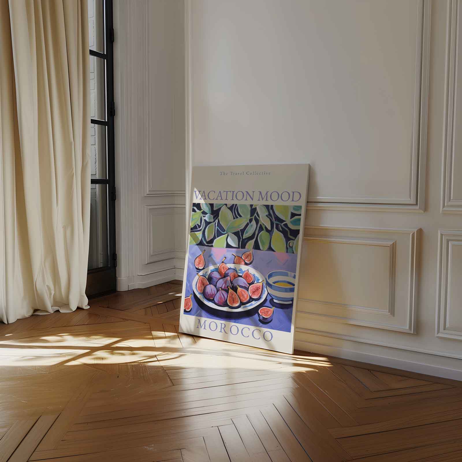 Vakantiegevoel Marokko Kunstwerk-canvas-dibond-plexiglas-wanddecoratie-WallArtistic