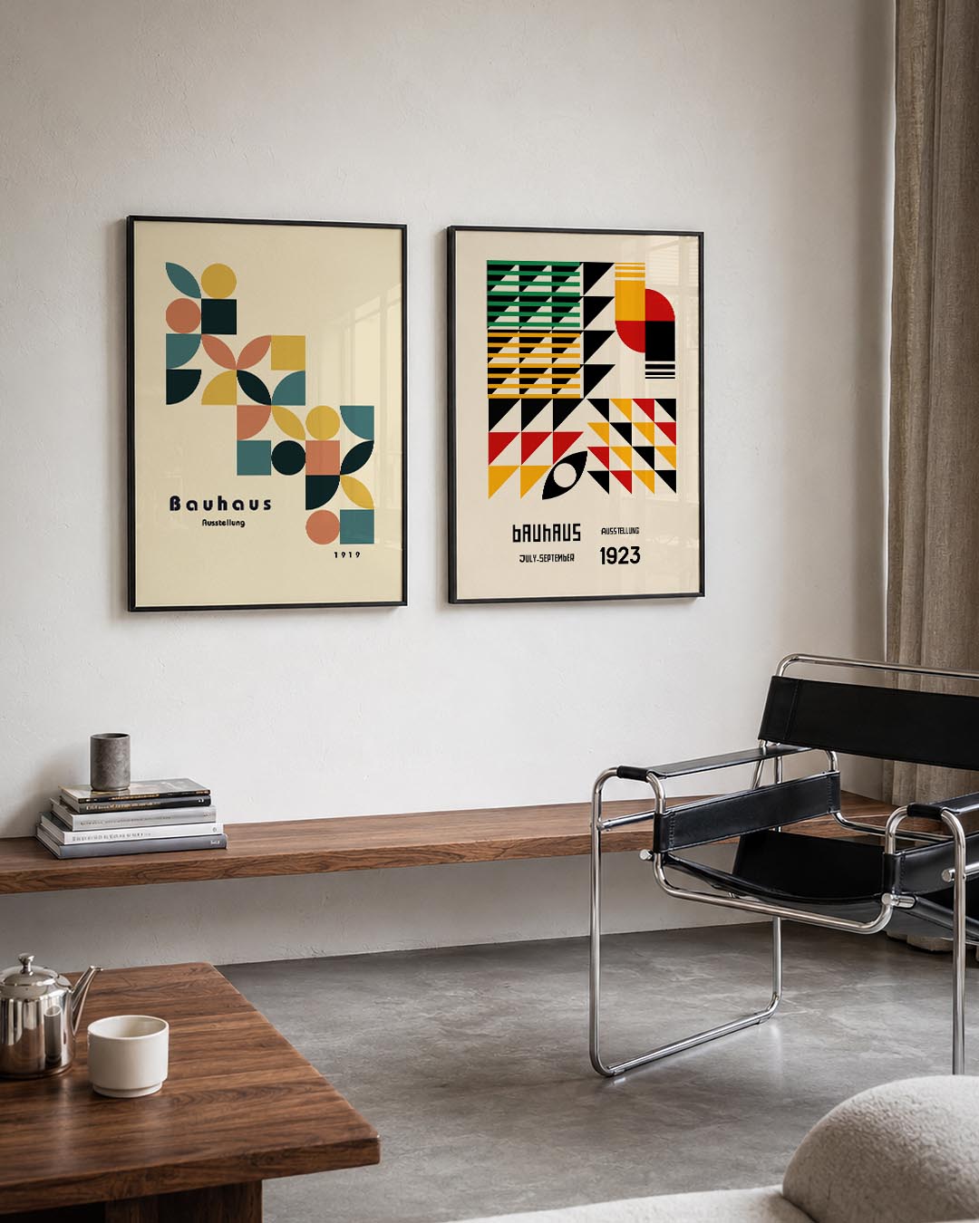 Vormen en vlakken Posterset