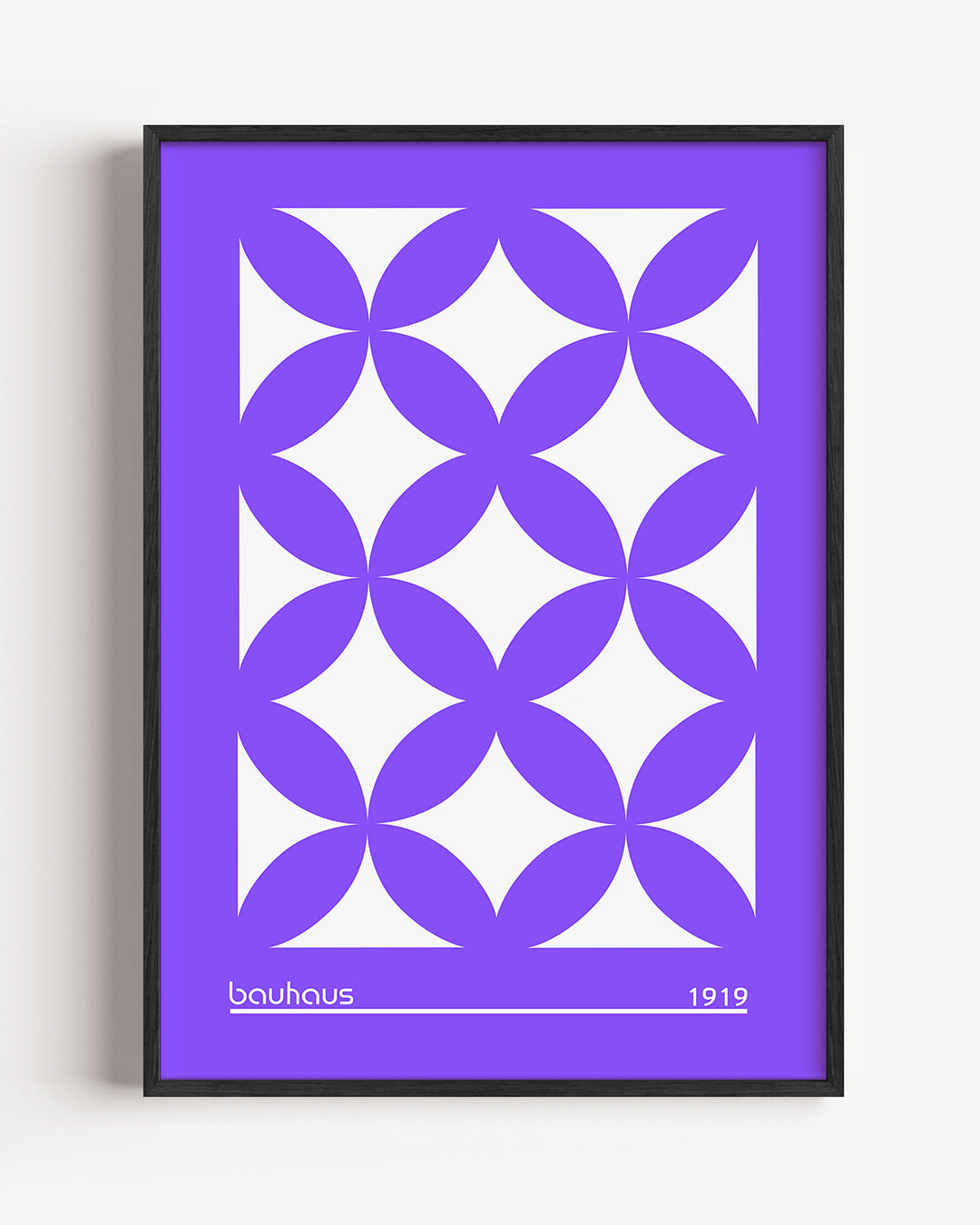 Vormritme en kleur Poster