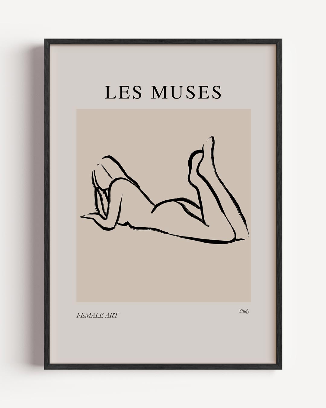 Artistieke Lijntekening Poster-WallArtistic