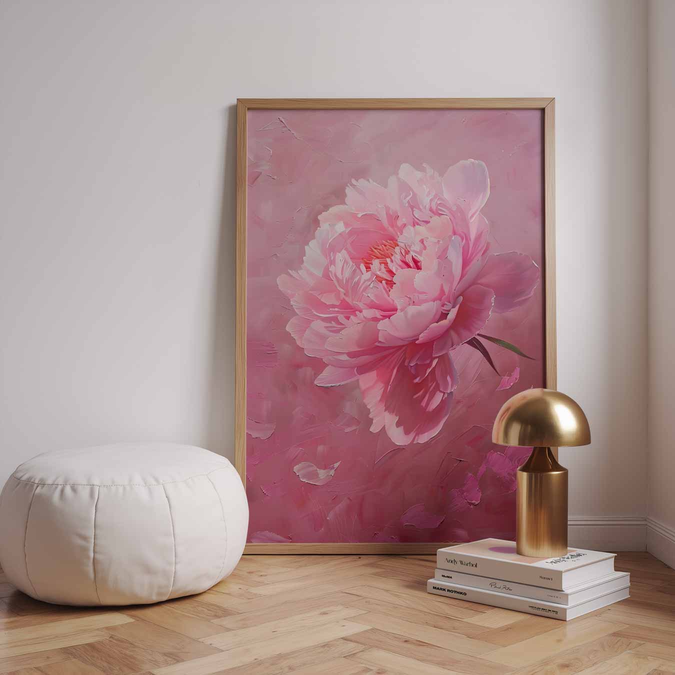 Bloeiende Elegantie Poster-WallArtistic