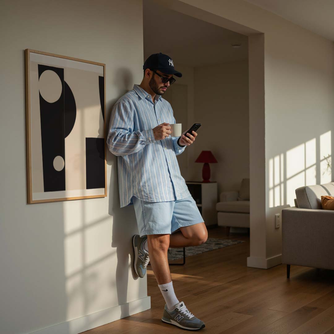 Moderne Abstracte Cirkel Poster-WallArtistic