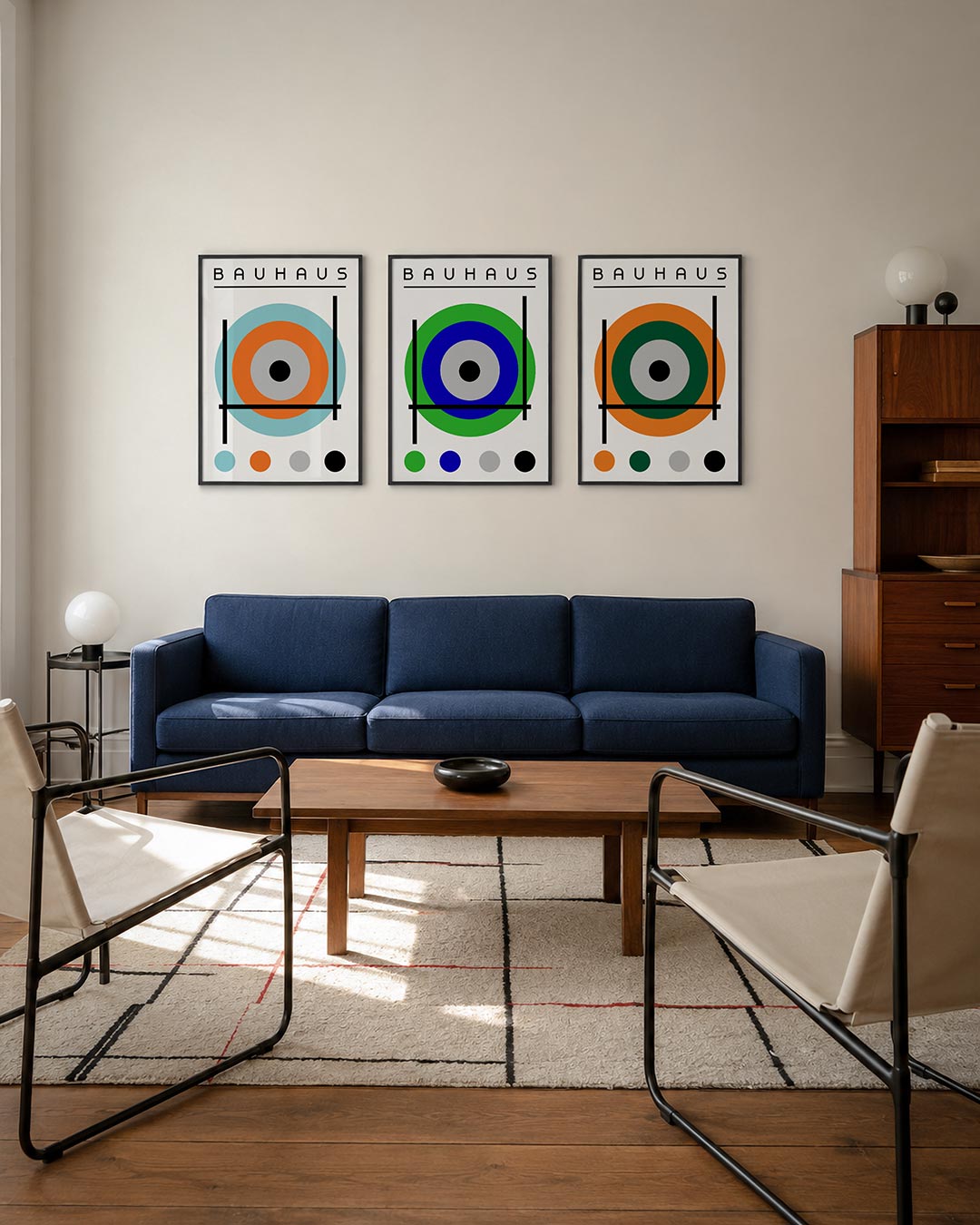 Cirkel en lijnen Posterset