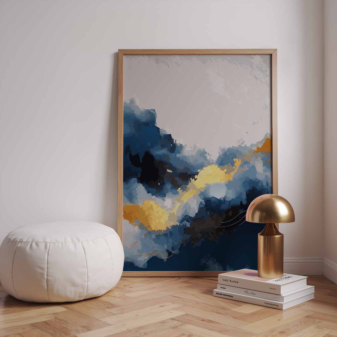Dromerige Kleurensplash Poster-WallArtistic