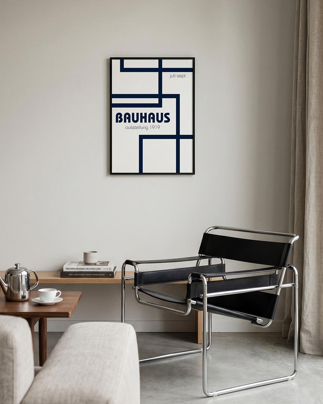 Lijnen en vlakken Poster