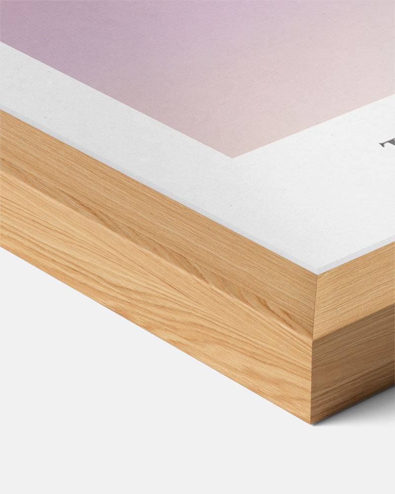 Bloemenkracht in Pastel Poster-WallArtistic