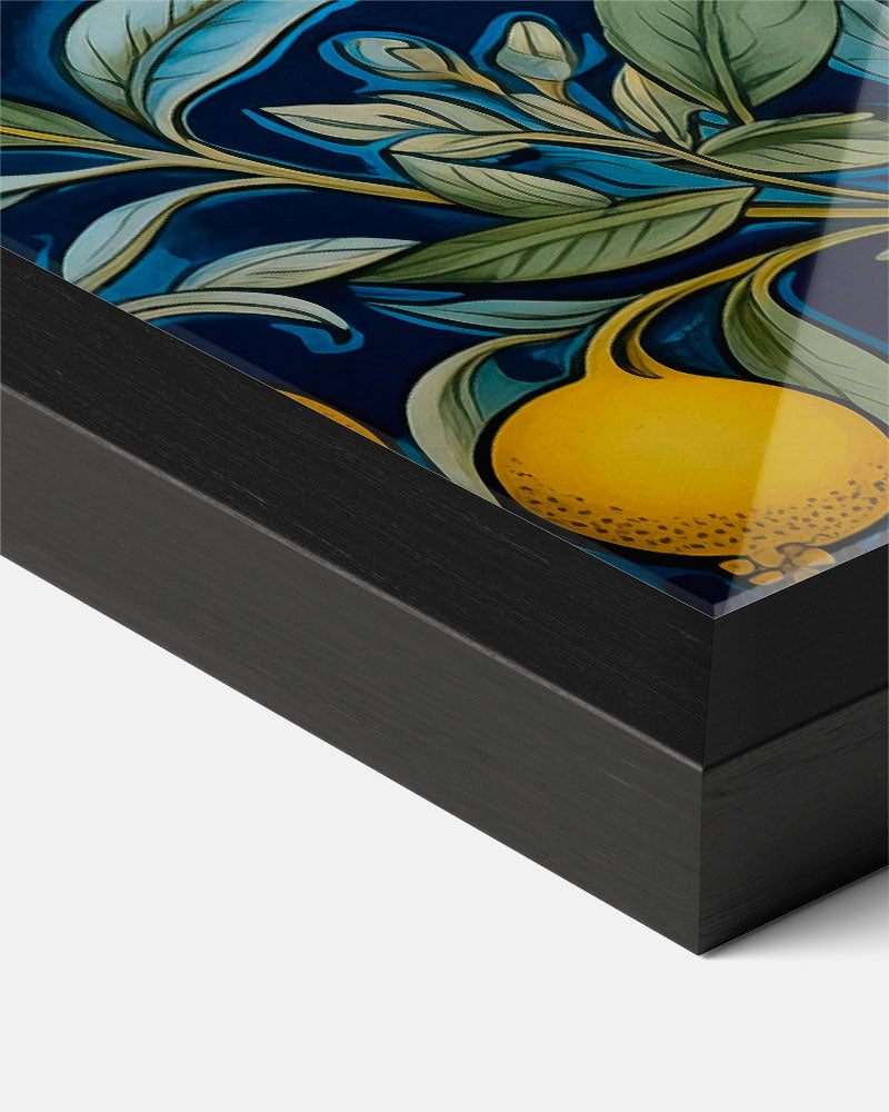 Frisse Citroenvibes Wanddecoratie Poster-WallArtistic