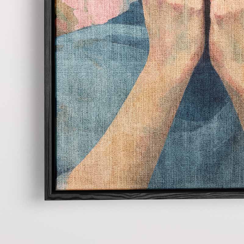 Bloemige Mystiek Kunstwerk-canvas-dibond-plexiglas-wanddecoratie-WallArtistic