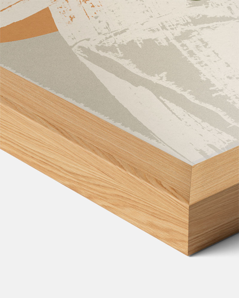 Moderne Artistieke Brushstroke Poster-WallArtistic