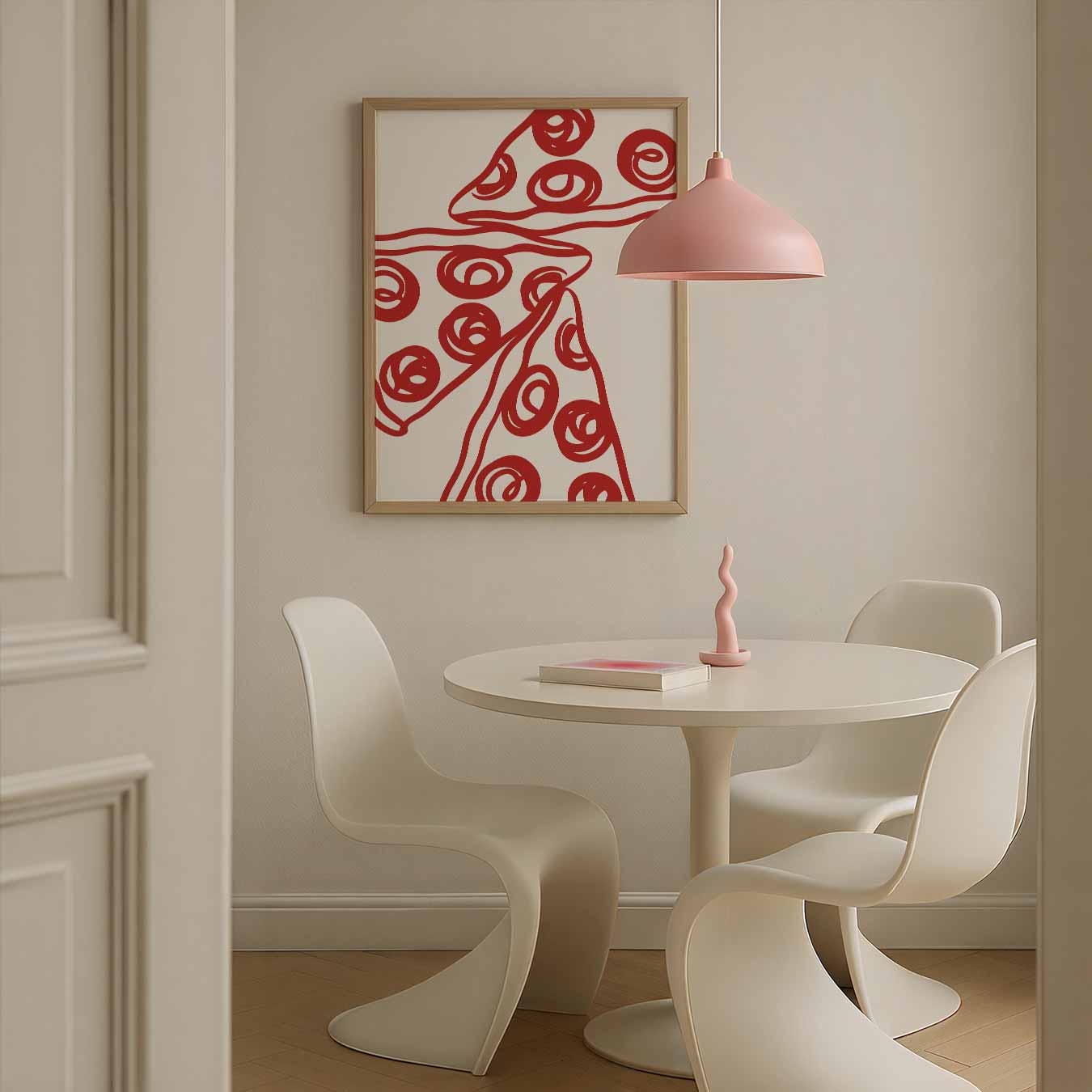 Pizza Liefhebber Poster-WallArtistic