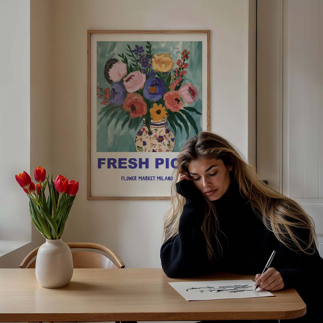 Bloemenpracht Poster-WallArtistic