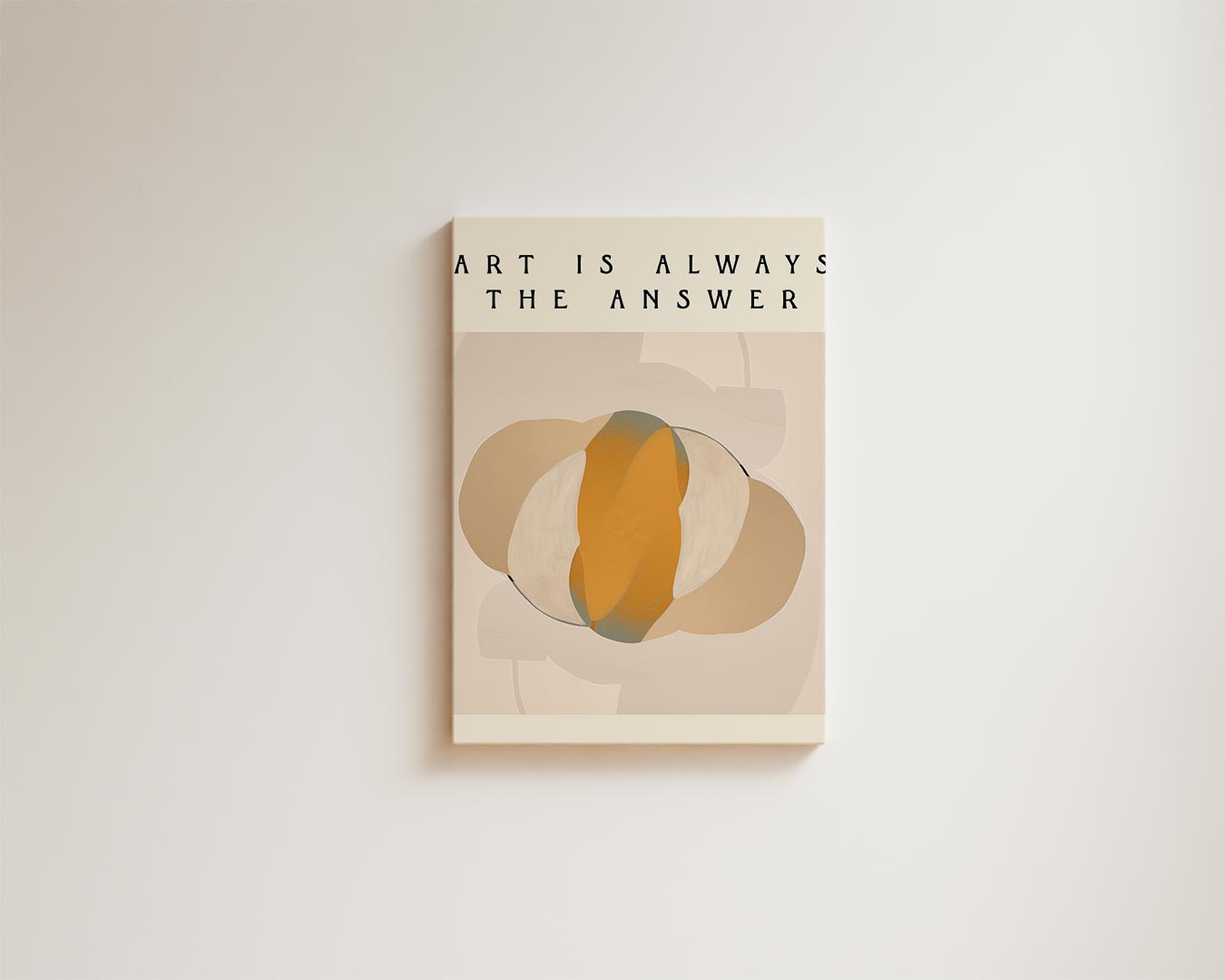 Kunst is Altijd het Antwoord Kunstwerk-canvas-dibond-plexiglas-wanddecoratie-WallArtistic