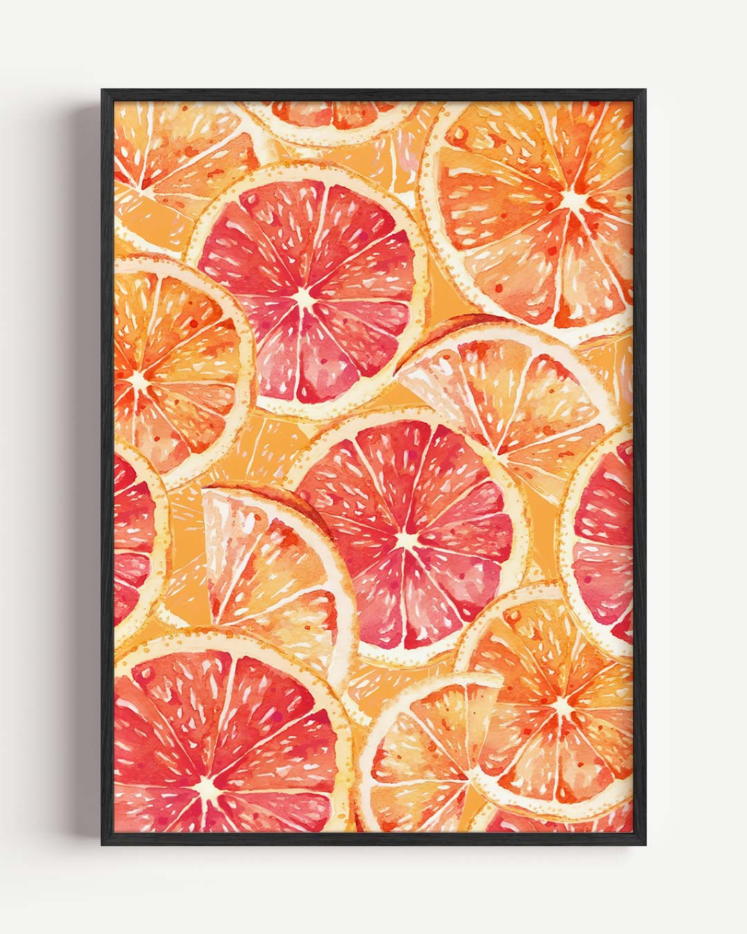 Zomerse Citrus Vruchten Poster-WallArtistic