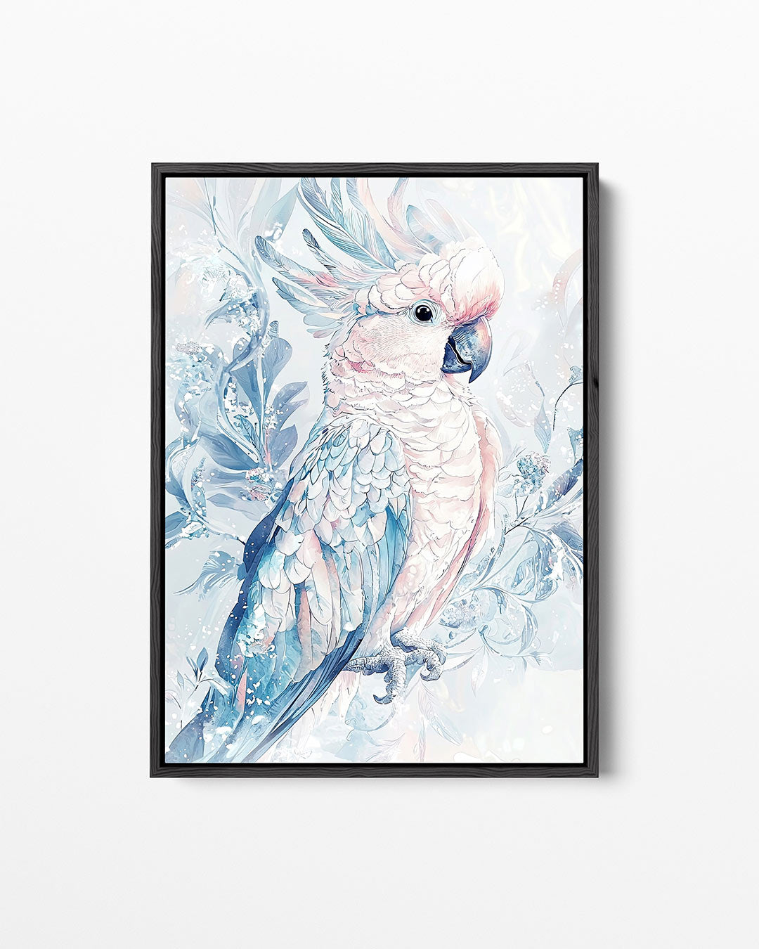 Vogels en bladeren Kunstwerk