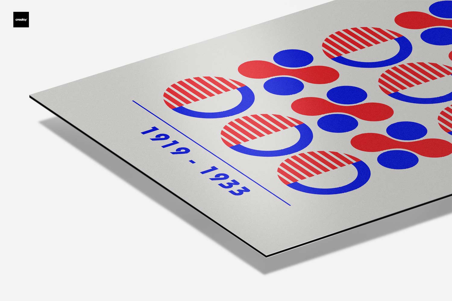 Bauhaus Stijl Poster Kunstwerk