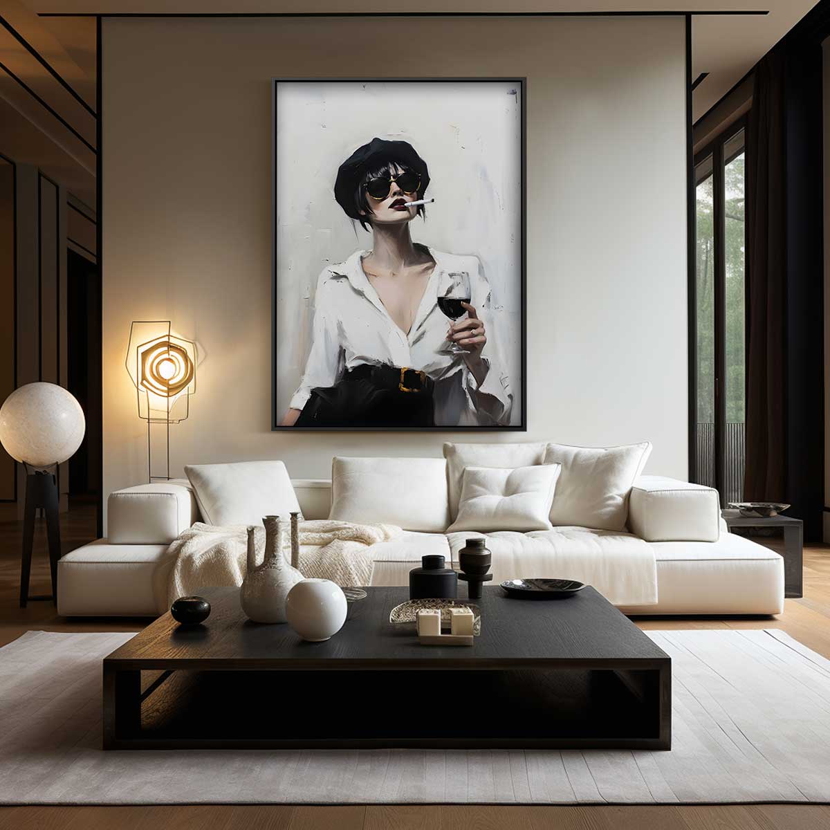 Chic en Nonchalant Kunstwerk-canvas-dibond-plexiglas-wanddecoratie-WallArtistic