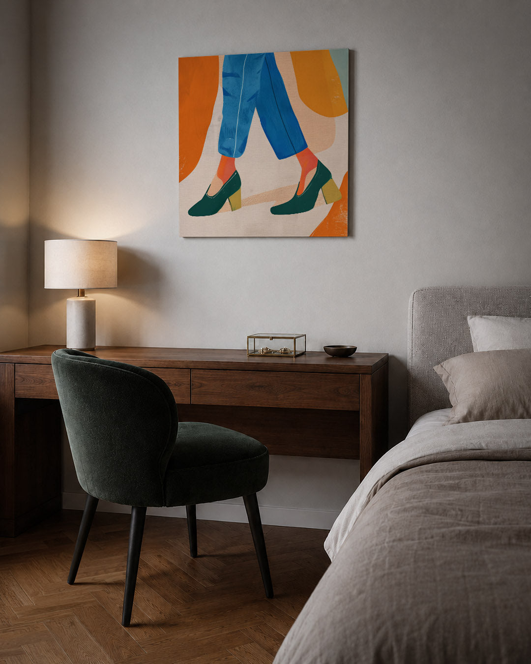 Kleurencompositie Kunstwerk