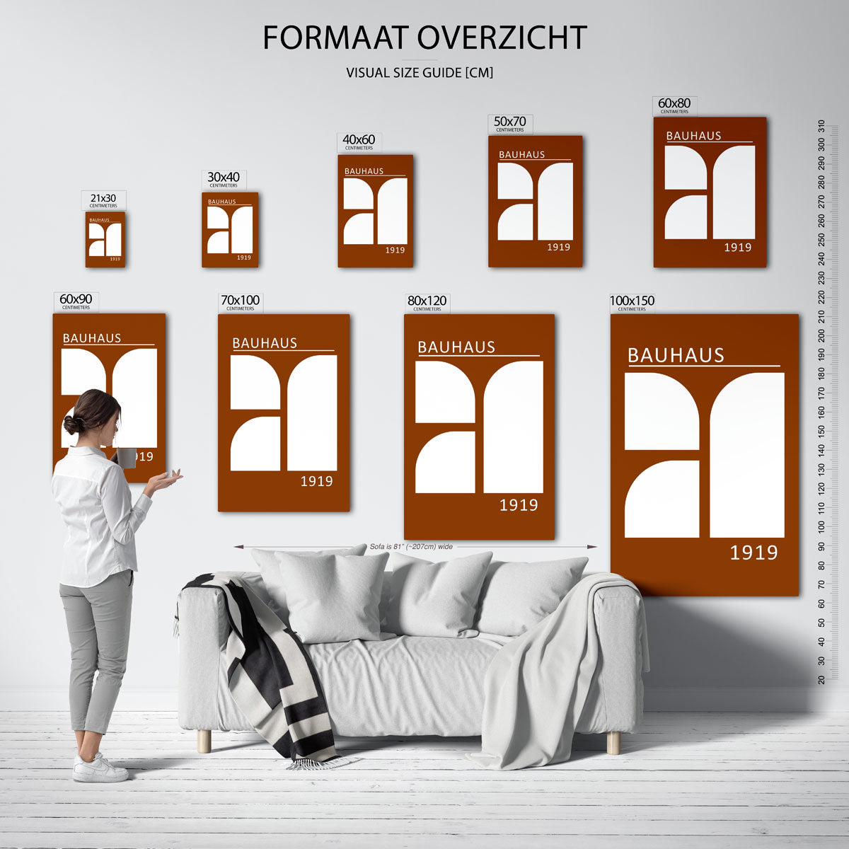 Vorm en balans Poster