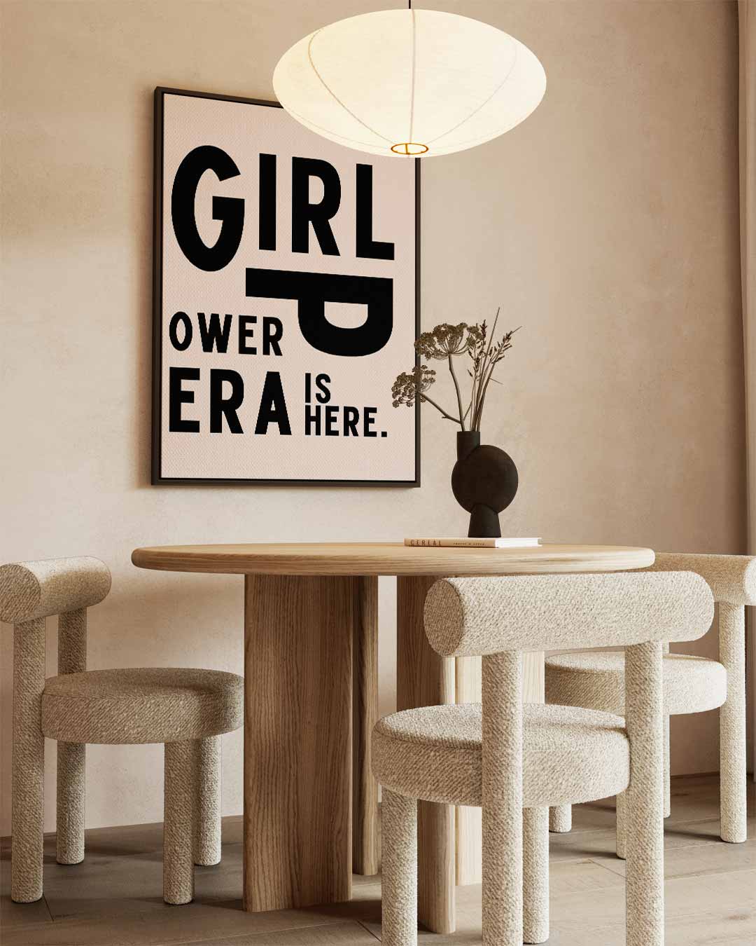 Girl Power Era Poster Kunstwerk-canvas-dibond-plexiglas-wanddecoratie-WallArtistic