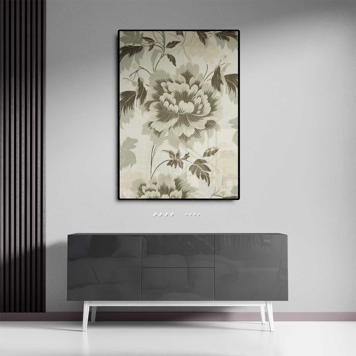 Bloemenpracht Wandtapijt Kunstwerk-canvas-dibond-plexiglas-wanddecoratie-WallArtistic