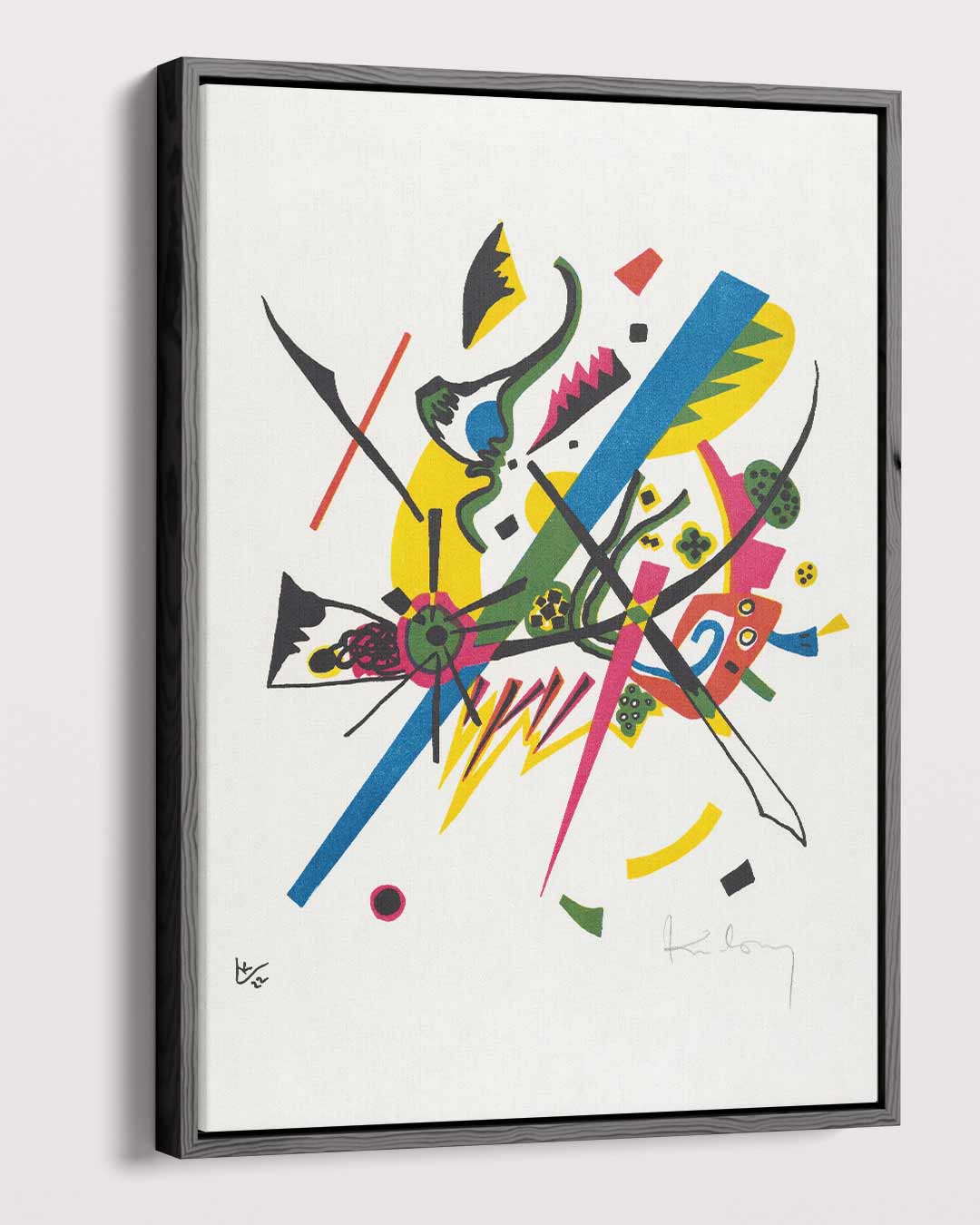 Vrolijke Kleurenexplosie Kunstwerk-canvas-dibond-plexiglas-wanddecoratie-WallArtistic