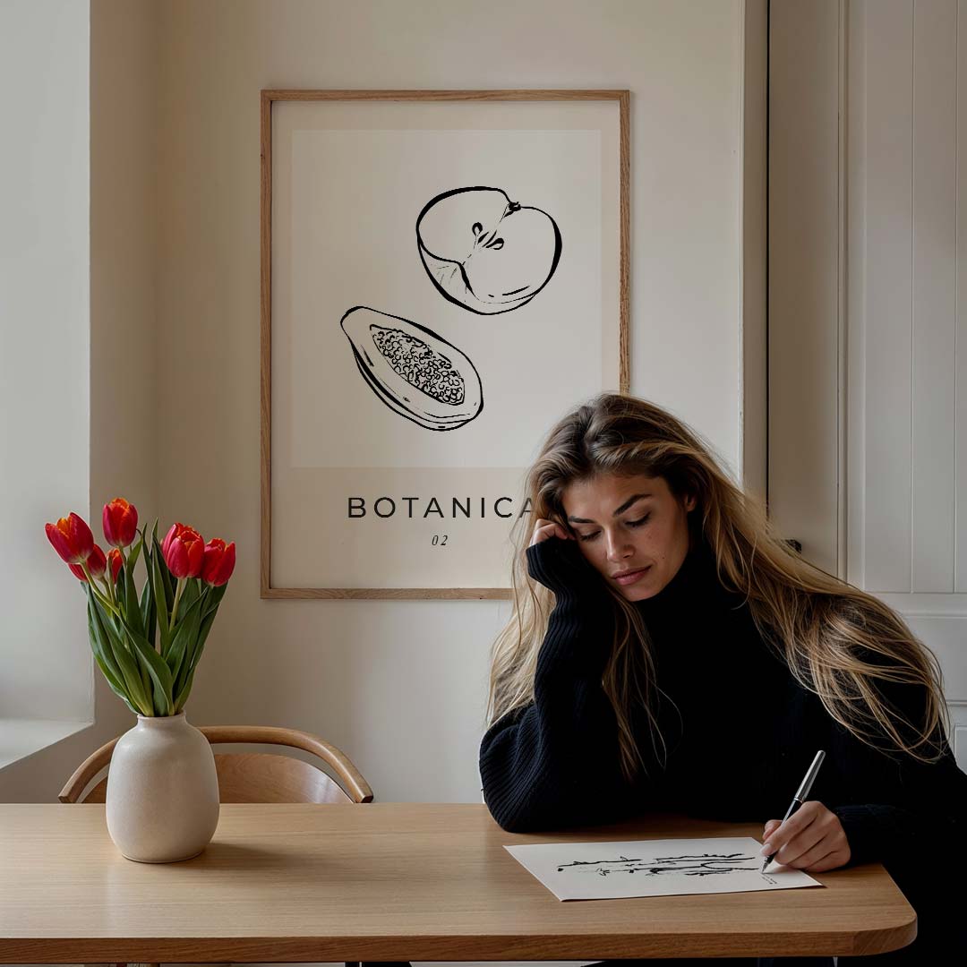 Botanische Fruitkunst Poster-WallArtistic