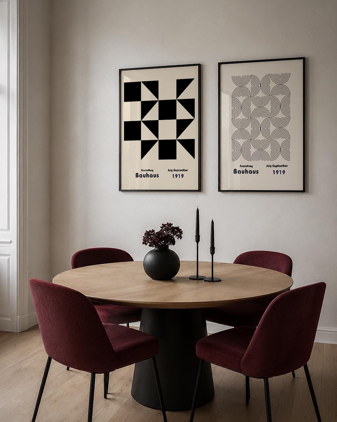 Vormen en vlakken Posterset