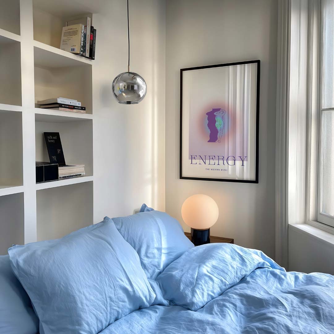 Energie van de Moderne Muze Poster-WallArtistic