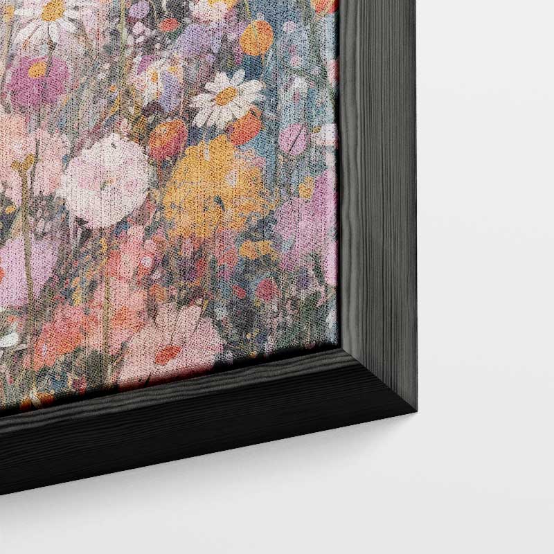 Bloemen Weelde Schilderij Kunstwerk-canvas-dibond-plexiglas-wanddecoratie-WallArtistic