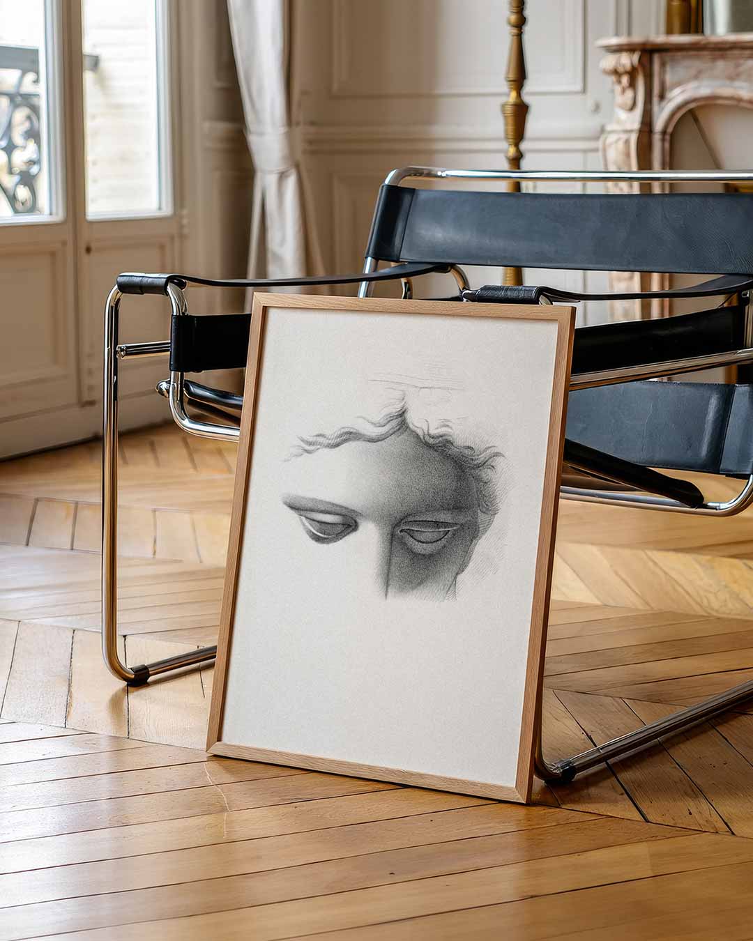Elegante Schets van Mysterie Poster