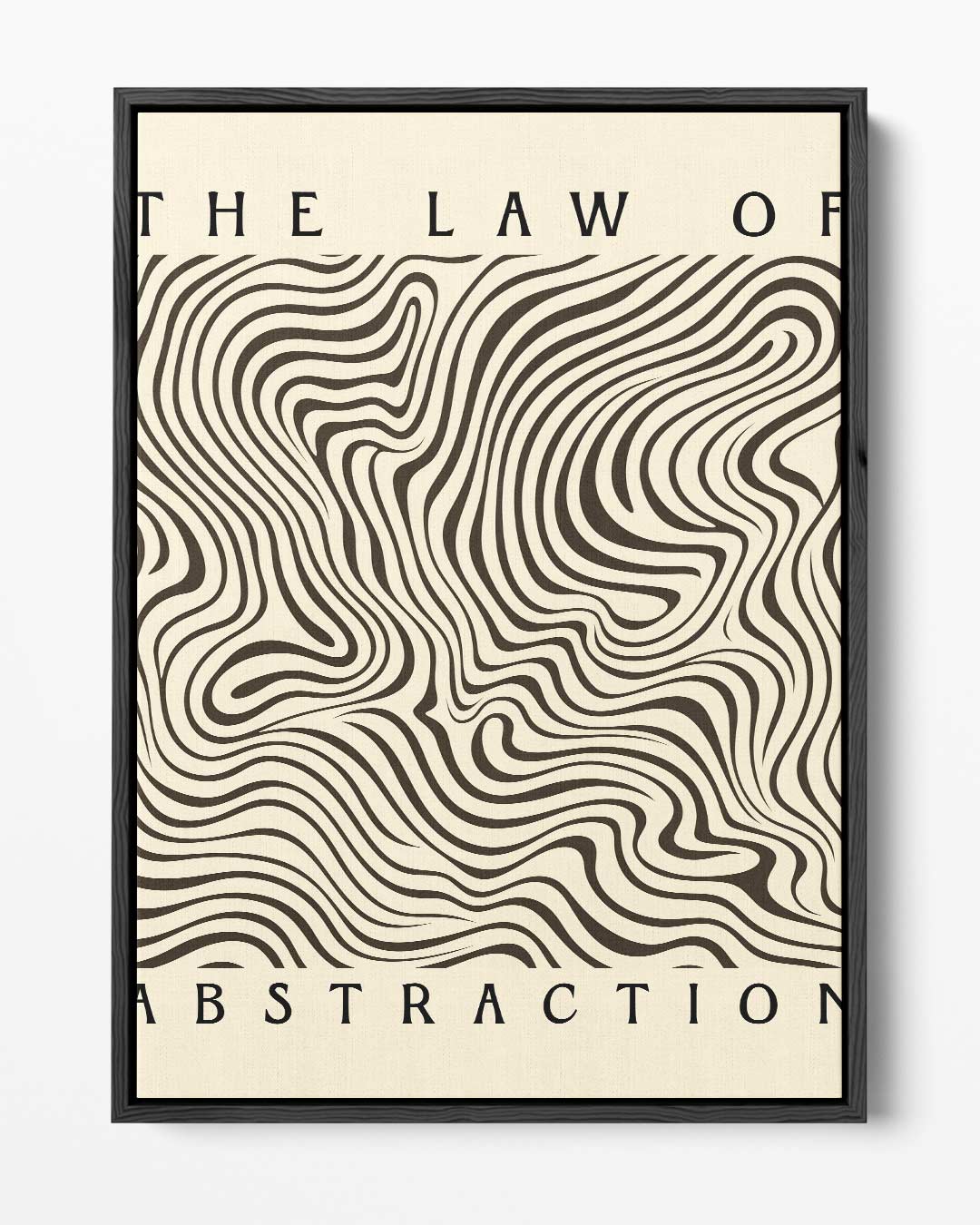 Golven van Abstractie Kunstwerk-canvas-dibond-plexiglas-wanddecoratie-WallArtistic