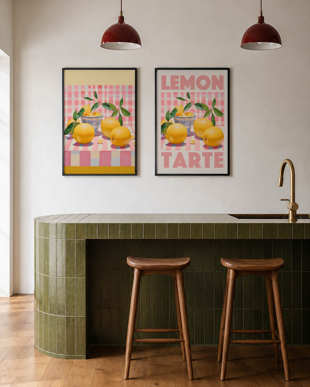 Citroen en patronen Posterset
