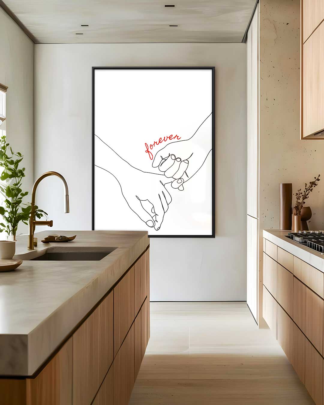 Eeuwige Verbondenheid Kunstwerk-canvas-dibond-plexiglas-wanddecoratie-WallArtistic