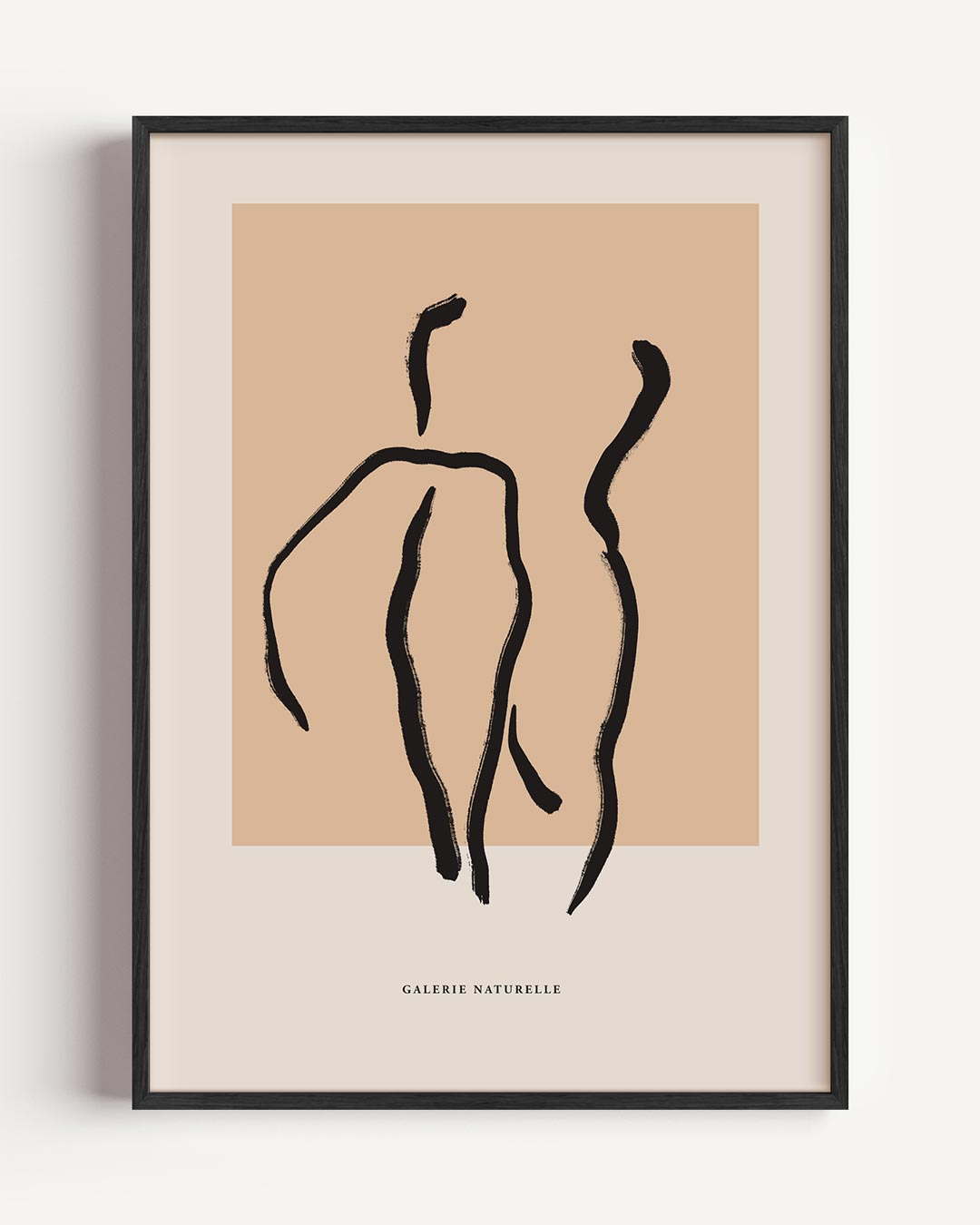 Elegante Lijndans Poster-WallArtistic