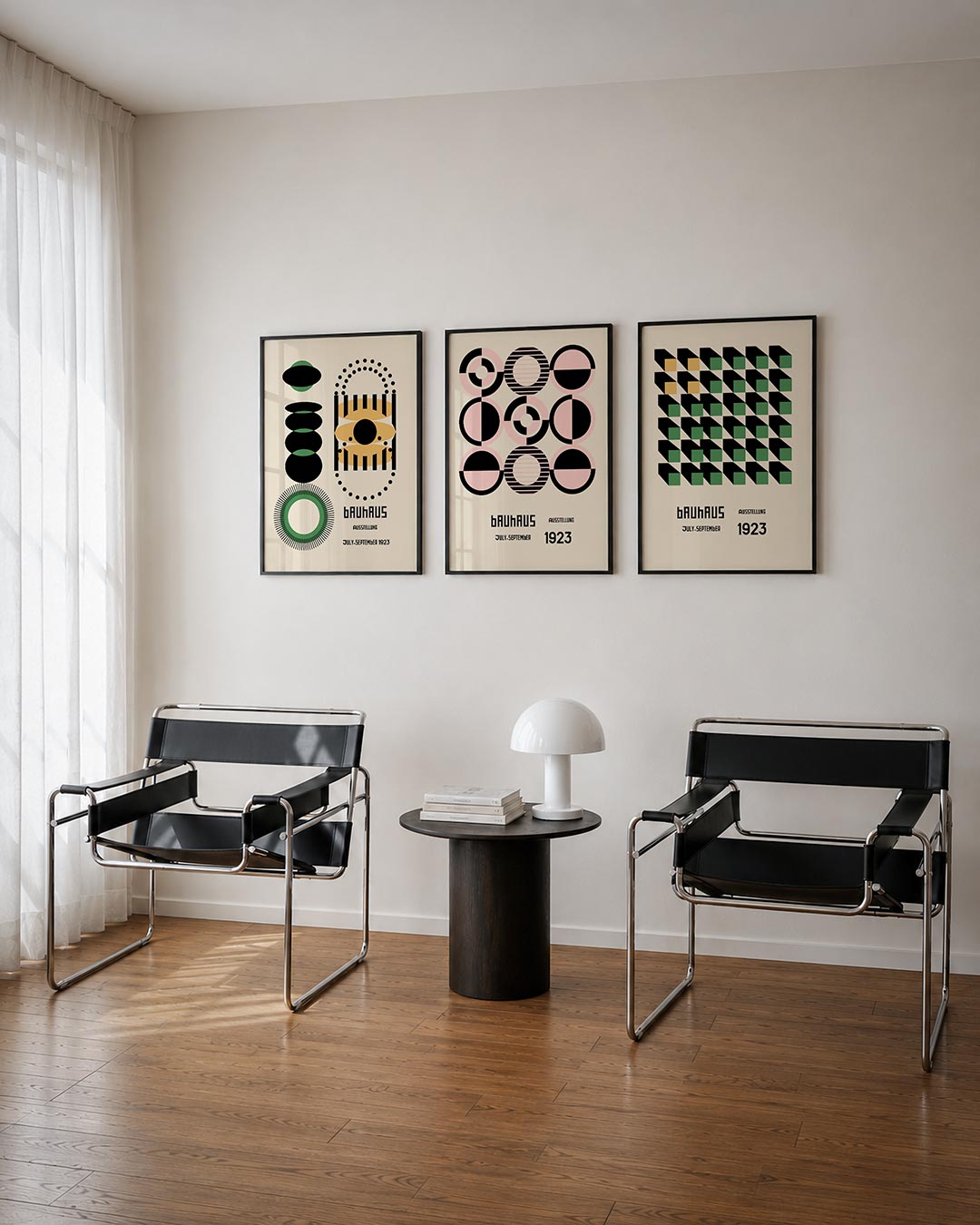 Vormen en vlakkenspel Posterset
