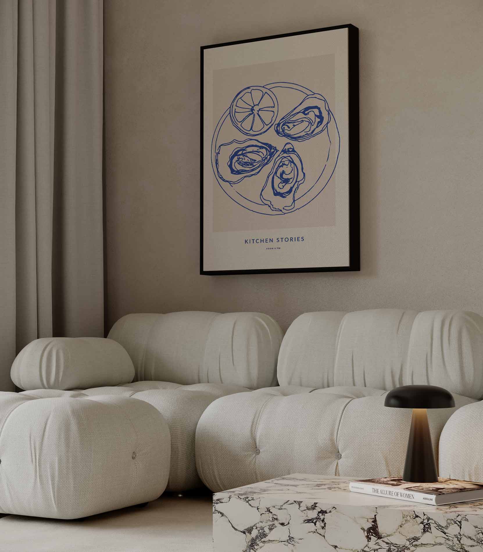 Streken op een Bord Kunstwerk-canvas-dibond-plexiglas-wanddecoratie-WallArtistic