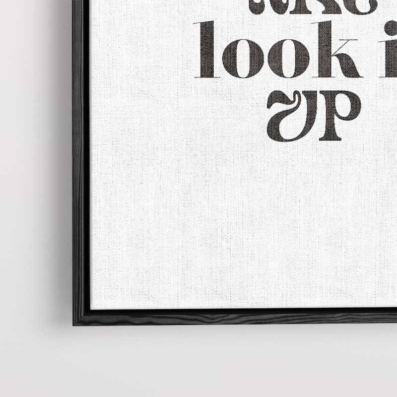 Kunstzinnige Typografie Poster