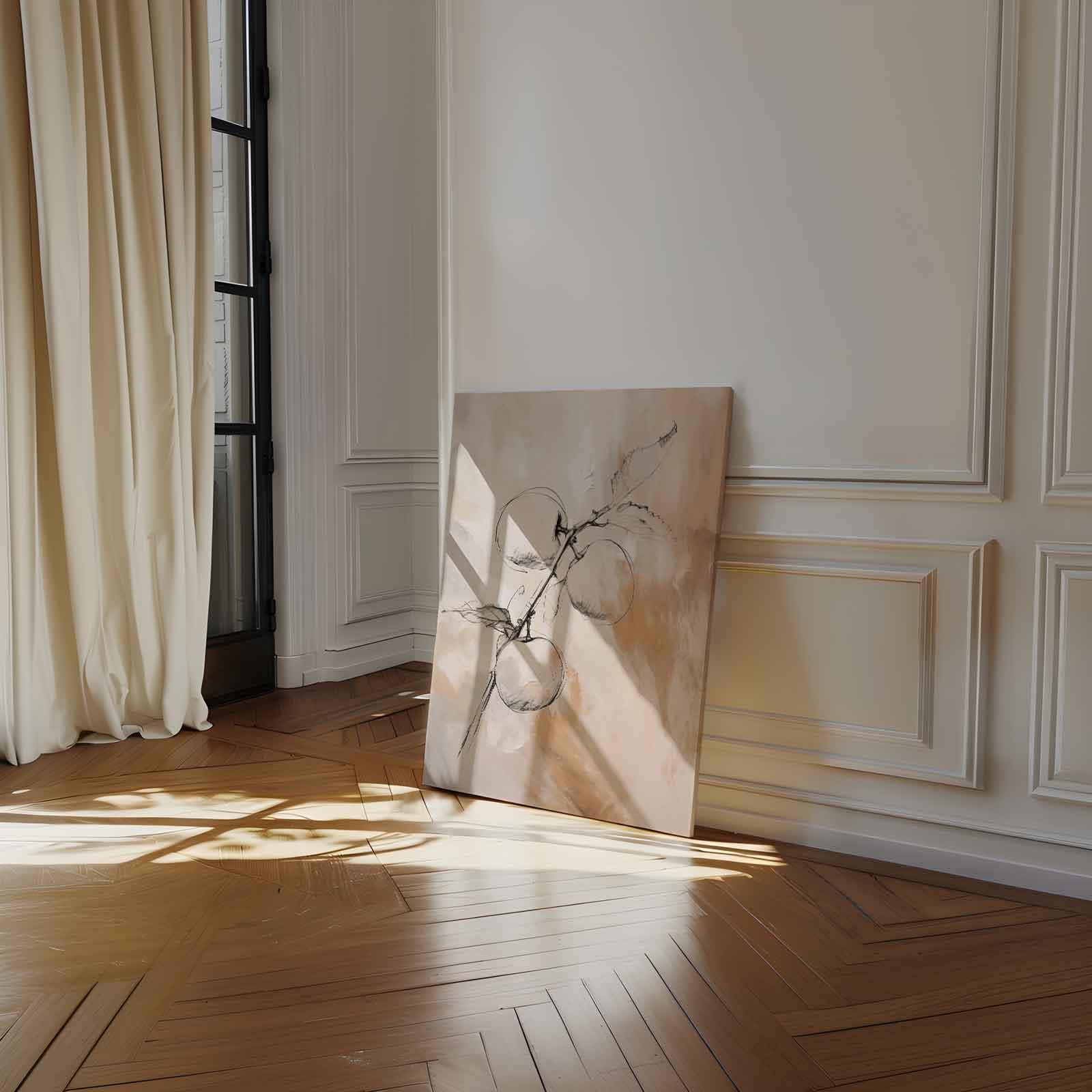 Elegante Appelstudie Kunstwerk-canvas-dibond-plexiglas-wanddecoratie-WallArtistic