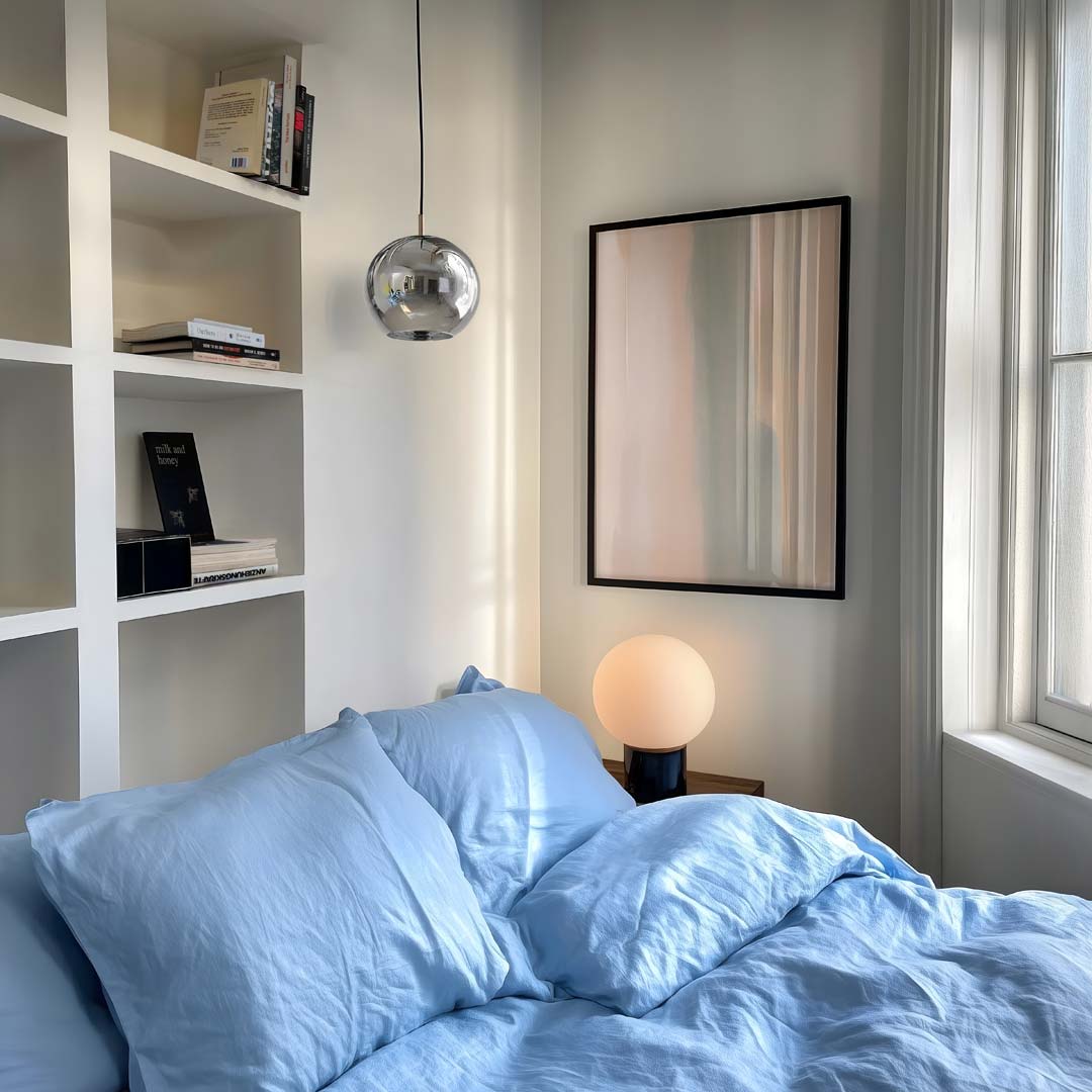 Dromerige Abstracte Schilderijposter-WallArtistic