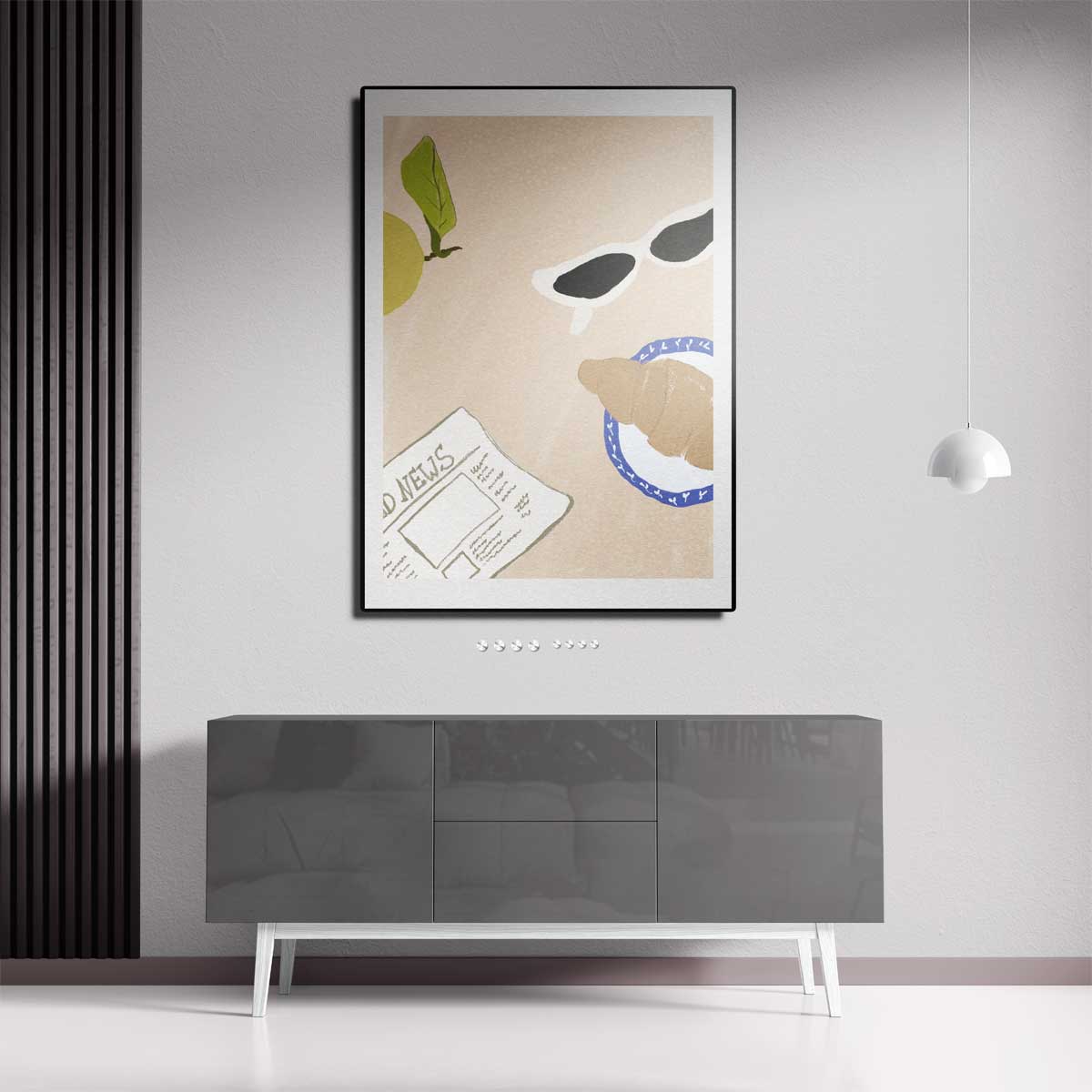Ontspannen Zondagochtend Stilleven Kunstwerk-canvas-dibond-plexiglas-wanddecoratie-WallArtistic