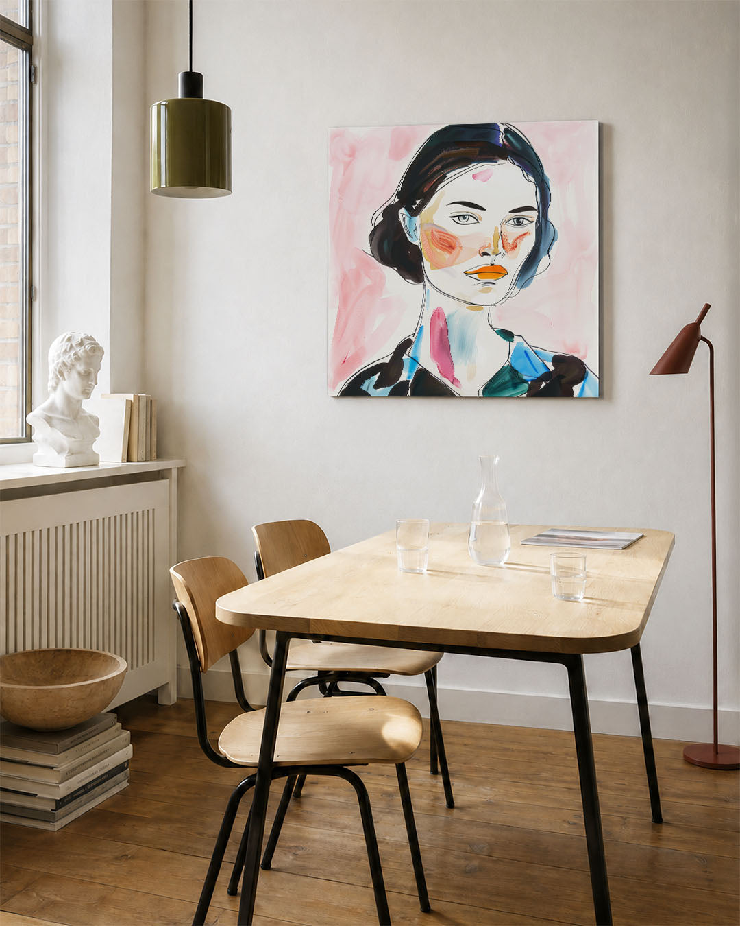 Portretstudie Kunstwerk