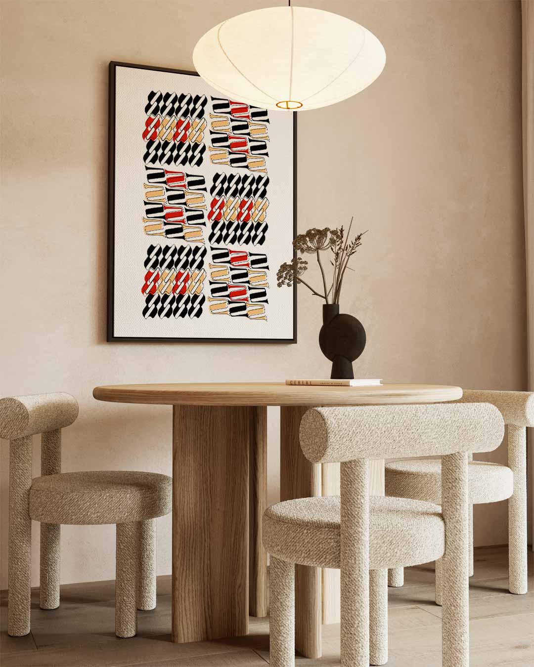 Kleurrijke Flessen Abstract Kunstwerk-canvas-dibond-plexiglas-wanddecoratie-WallArtistic