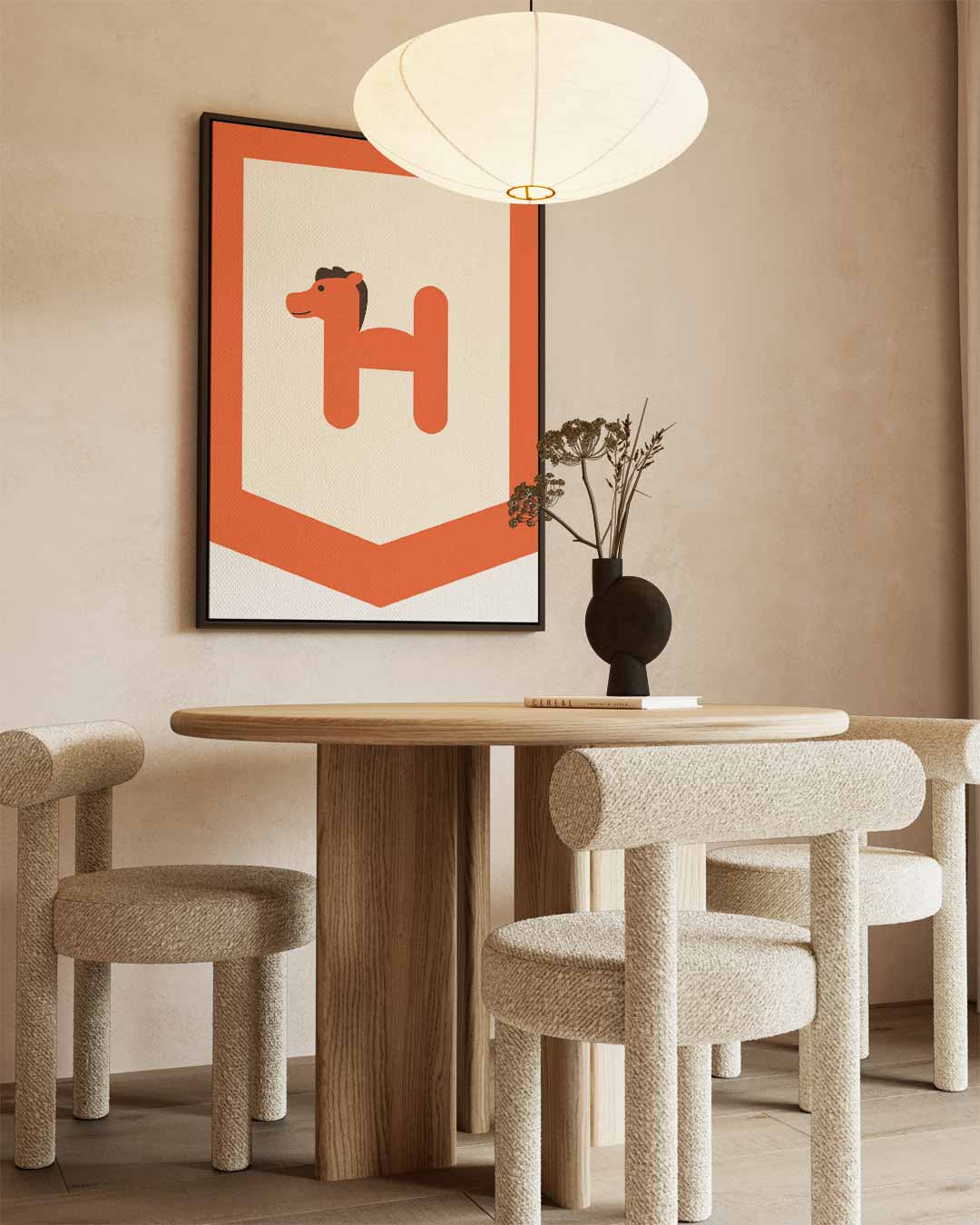 Vrolijke Oranjewereld Kunstwerk-canvas-dibond-plexiglas-wanddecoratie-WallArtistic
