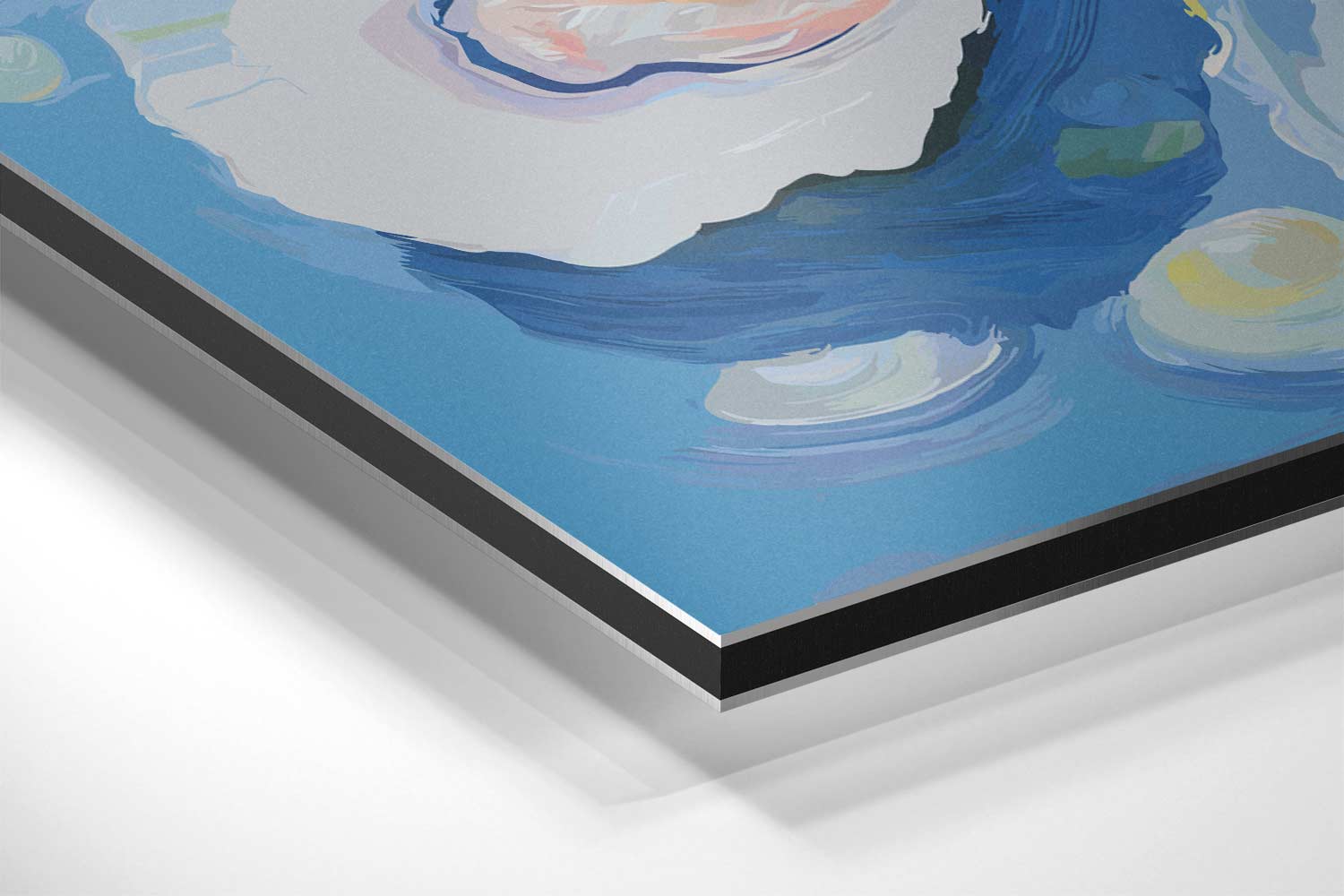 Oesters in Kunst Kunstwerk-canvas-dibond-plexiglas-wanddecoratie-WallArtistic
