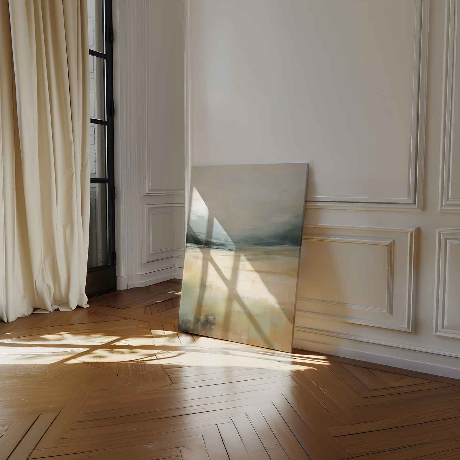 Dromenlandschap in Sereniteit Kunstwerk-canvas-dibond-plexiglas-wanddecoratie-WallArtistic