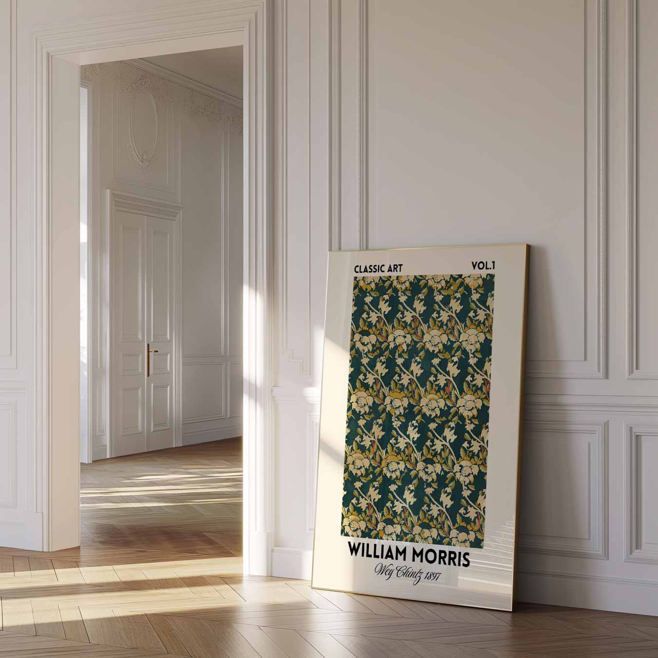 Klassieke Bloemenpracht Poster-WallArtistic