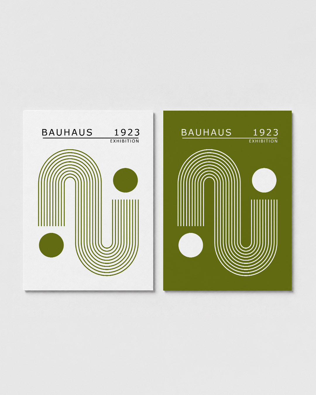 Lijnen en cirkels Posterset