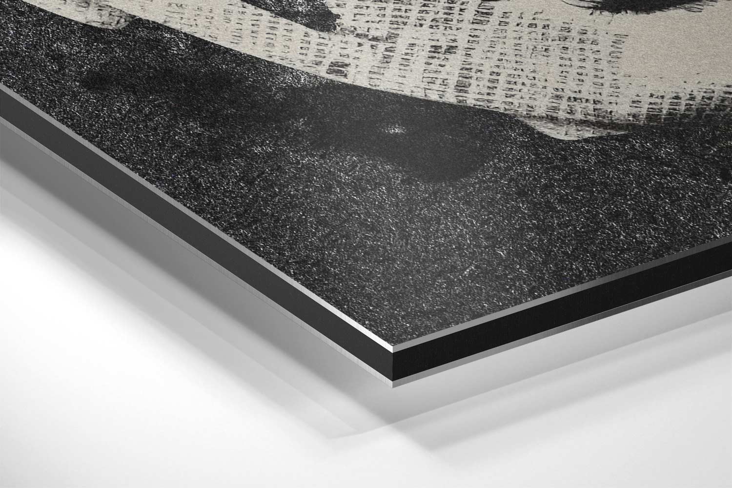 Surrealistische Collage Vrouwengezicht Kunstwerk-canvas-dibond-plexiglas-wanddecoratie-WallArtistic