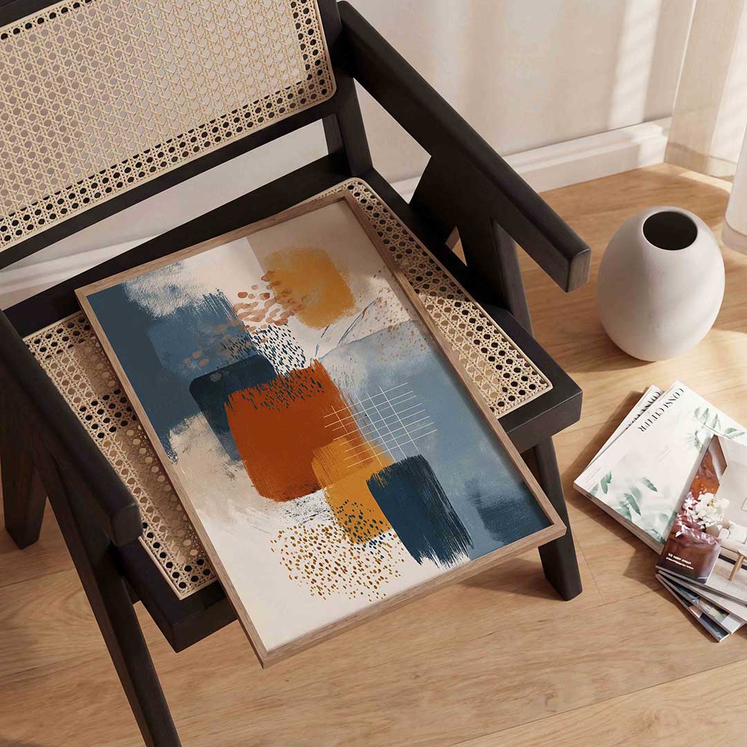 Abstracte vormen Poster